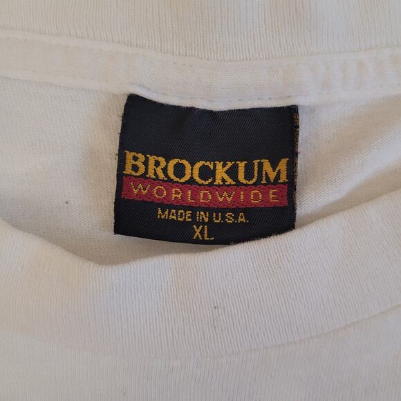 Vintage 1993 Paul McCartney “The New World Tour” Single Stitch Tee – Brockum XL - Picture 6 of 12